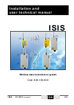 Preview for 53 page of Jay electronique ISIS Series Installation And User Technical Manual