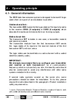 Preview for 62 page of Jay electronique ISIS Series Installation And User Technical Manual