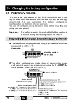 Preview for 70 page of Jay electronique ISIS Series Installation And User Technical Manual