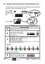 Preview for 76 page of Jay electronique ISIS Series Installation And User Technical Manual