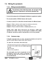 Preview for 83 page of Jay electronique ISIS Series Installation And User Technical Manual