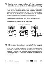 Preview for 87 page of Jay electronique ISIS Series Installation And User Technical Manual