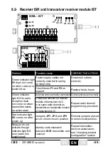 Preview for 89 page of Jay electronique ISIS Series Installation And User Technical Manual