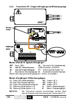 Preview for 110 page of Jay electronique ISIS Series Installation And User Technical Manual