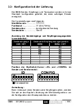 Preview for 111 page of Jay electronique ISIS Series Installation And User Technical Manual