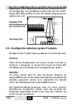 Preview for 122 page of Jay electronique ISIS Series Installation And User Technical Manual