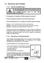 Preview for 133 page of Jay electronique ISIS Series Installation And User Technical Manual