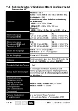 Preview for 144 page of Jay electronique ISIS Series Installation And User Technical Manual