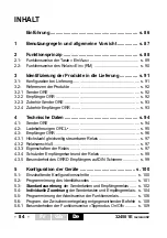 Preview for 84 page of Jay electronique ORION Series Installation And User Technical Manual