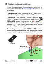 Preview for 63 page of Jay electronique Orion Installation And User Technical Manual