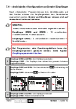 Preview for 136 page of Jay electronique Orion Installation And User Technical Manual