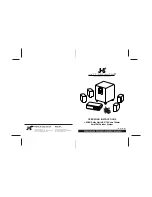 Jazz Speakers J-9941B Operating Instructions Manual preview