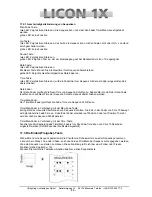 Preview for 88 page of JB-Lighting LICON 1X User Manual