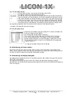 Preview for 108 page of JB-Lighting LICON 1X User Manual