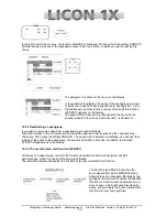 Preview for 203 page of JB-Lighting LICON 1X User Manual