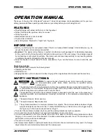 Preview for 3 page of JB Systems FIRE FOG Operation Manual