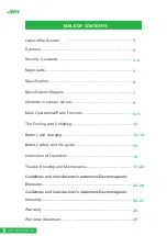 Preview for 4 page of JBH Venture CTS200 User Manual