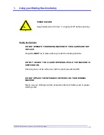 Preview for 7 page of JBI Wire-O WOB3500 MK2 Operating Instructions Manual