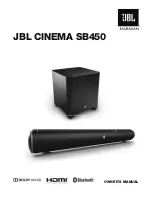 JBL CINEMA SB450 Owner'S Manual preview