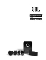 JBL CS480 Owner'S Manual preview