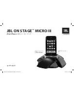 Preview for 135 page of JBL ON STAGE MICRO III Owner'S Manual