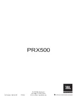 Preview for 32 page of JBL PRX512M User Manual