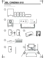 Preview for 2 page of JBL Reference 610 Quick Start Manual