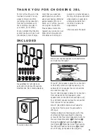 Preview for 3 page of JBL SCS200.7 Owner'S Manual