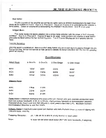 Preview for 6 page of JBL SR Series Installation And Operating Instructions Manual