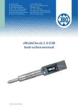 JBO eMultiCheck 2.0 USB Instruction Manual preview