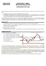 JDC Instruments SKYWATCH WWS Instructions For Use preview