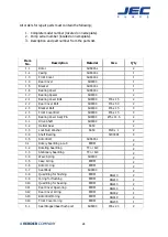 Preview for 25 page of JEC Pumps AccuLAB Series Operating & Maintenance Manual