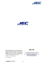 Preview for 26 page of JEC Pumps AccuLAB Series Operating & Maintenance Manual