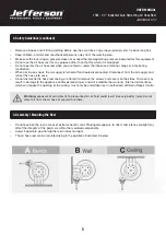 Preview for 5 page of Jefferson JEFHOSRLH15-1/2 User Manual