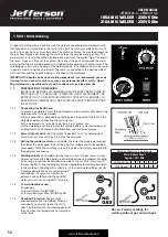 Preview for 12 page of Jefferson JEFMIG185-A User Manual