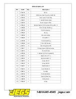 Preview for 4 page of Jegs 92600 Installation Instructions Manual