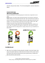 Preview for 7 page of JEI DRILLING & CUTTING SOLUTIONS MINIBEAST Operator'S Manual