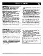 Preview for 25 page of Jenn-Air 8111P366-60 Use And Care Manual