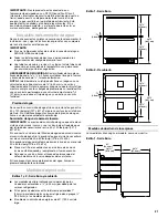 Preview for 21 page of Jenn-Air DOUBLE REFRIGERATOR DRAWERS W10310149A Installation Instruction And Care Manual