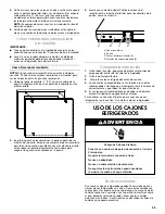 Preview for 25 page of Jenn-Air DOUBLE REFRIGERATOR DRAWERS W10310149A Installation Instruction And Care Manual