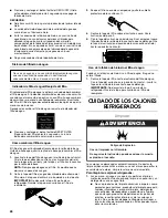 Preview for 28 page of Jenn-Air DOUBLE REFRIGERATOR DRAWERS W10310149A Installation Instruction And Care Manual