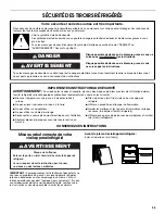 Preview for 35 page of Jenn-Air DOUBLE REFRIGERATOR DRAWERS W10310149A Installation Instruction And Care Manual