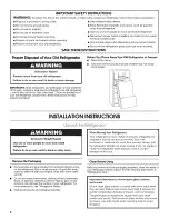 Preview for 2 page of Jenn-Air JBL2088WEM0 User Instructions