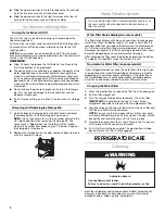 Preview for 4 page of Jenn-Air JCB2581WES User Instructions