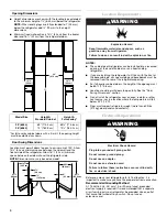 Preview for 4 page of Jenn-Air JCB2585WES Installation Instructions Manual