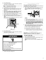 Preview for 7 page of Jenn-Air JCB2585WES Installation Instructions Manual