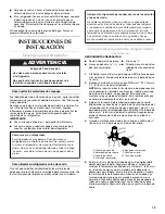 Preview for 13 page of Jenn-Air JCB2585WES Installation Instructions Manual