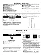 Preview for 2 page of Jenn-Air JCB2587WEF00 User Instructions