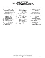 Preview for 2 page of Jenn-Air JCD2595WES00 Parts List