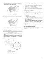 Preview for 17 page of Jenn-Air JDRP436WP00 Installation Instructions Manual